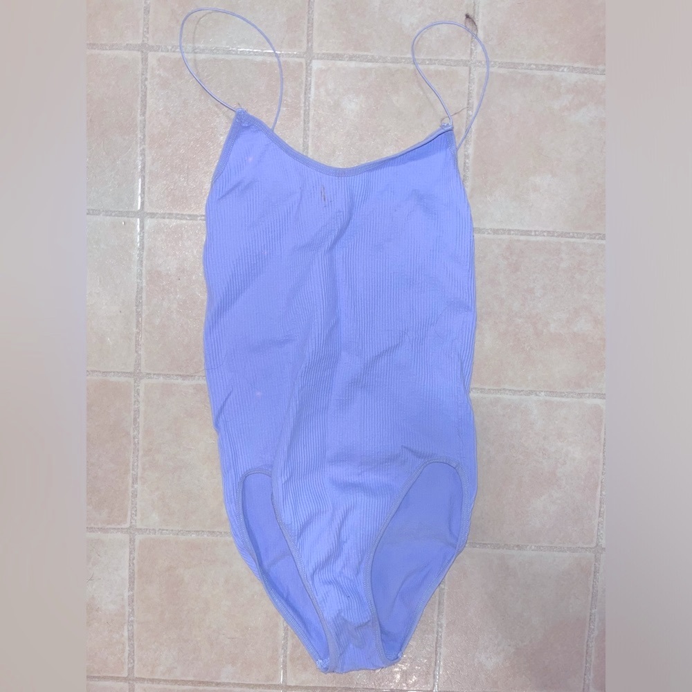 Anthropology purple bodysuit